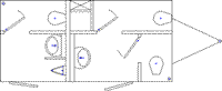 Elite Restroom Trailer Floor PLan
